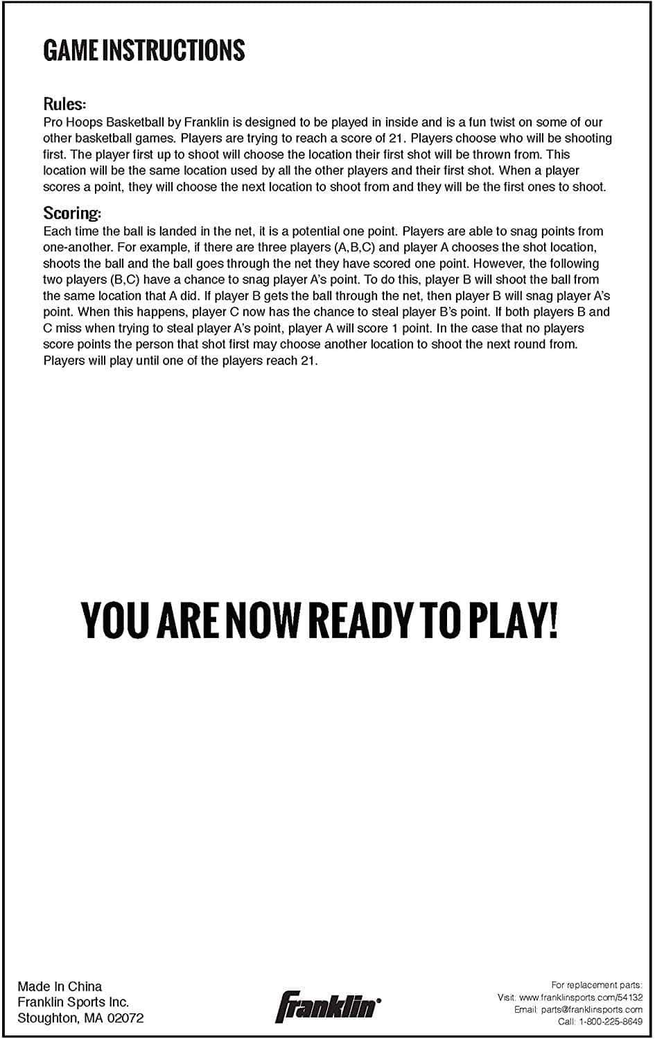 Amazon.com : Franklin Sports 54132X Over The Door Mini Basketball Hoop - Slam Dunk Approved - Shatter Resistant - Accessories Included : Sports  Outdoors