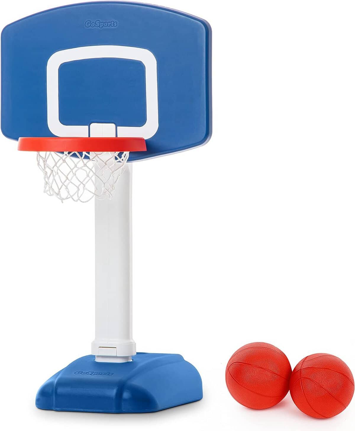GoSports Tot Shot Modern Kids Basketball Set - Indoor  Outdoor Toy Hoop for Toddlers