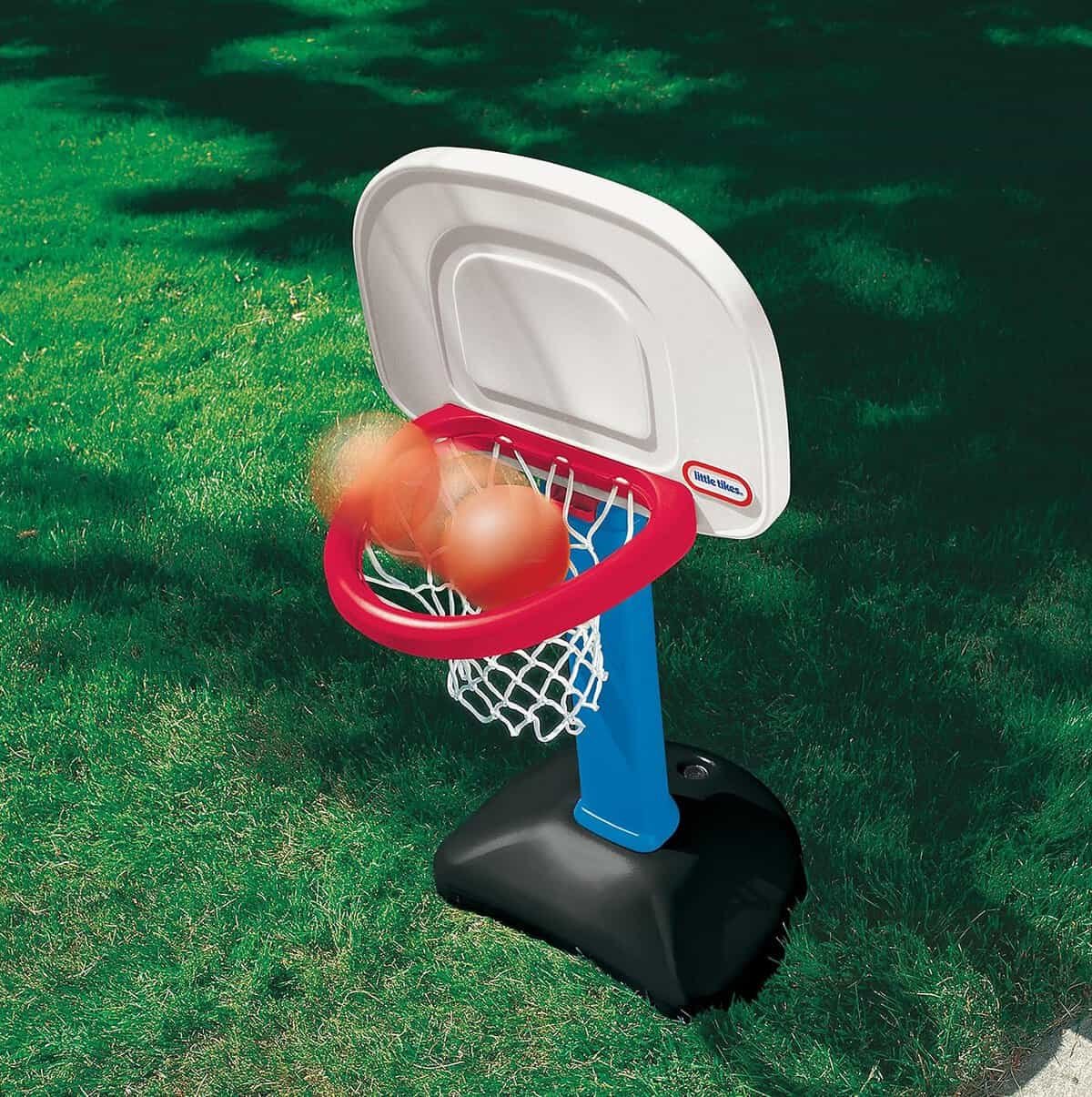 Little Tikes Easy Score Basketball Set, Blue, 3 Balls - Amazon Exclusive