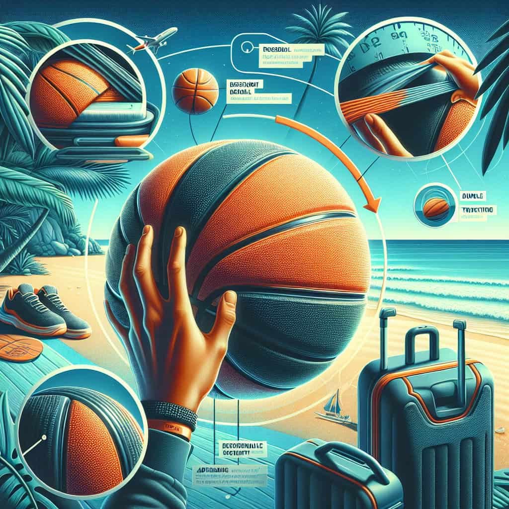 Are There Inflatable Basketballs Suitable For Travel And Convenience?