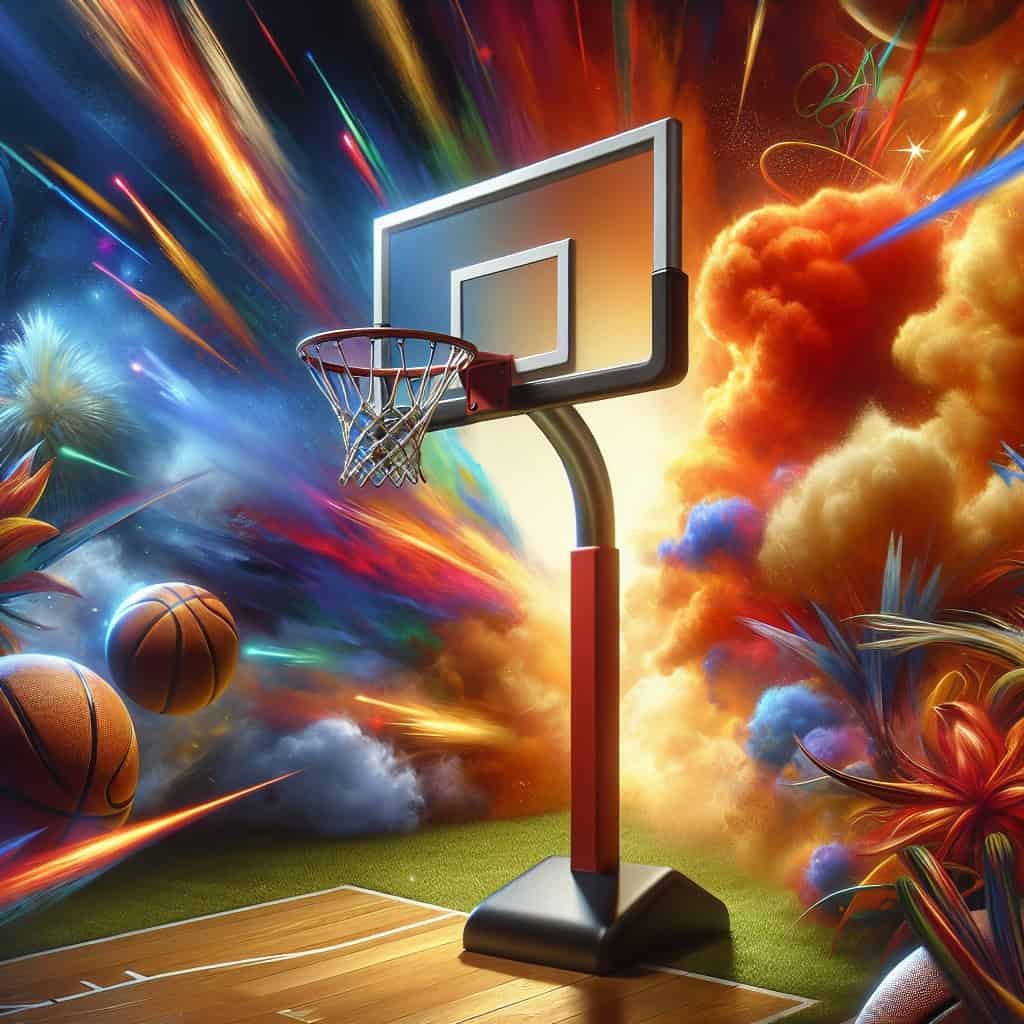 AND1 Over The Door Mini Hoop: - 18”x12” Pre-Assembled Portable Basketball Hoop with Flex Rim, Includes Two Deflated 5” Mini Basketball