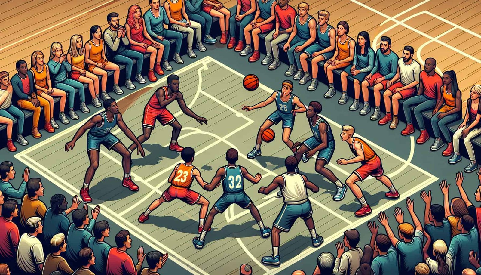 Can You Discuss The Importance Of Spacing And Ball Movement In Team Offense?