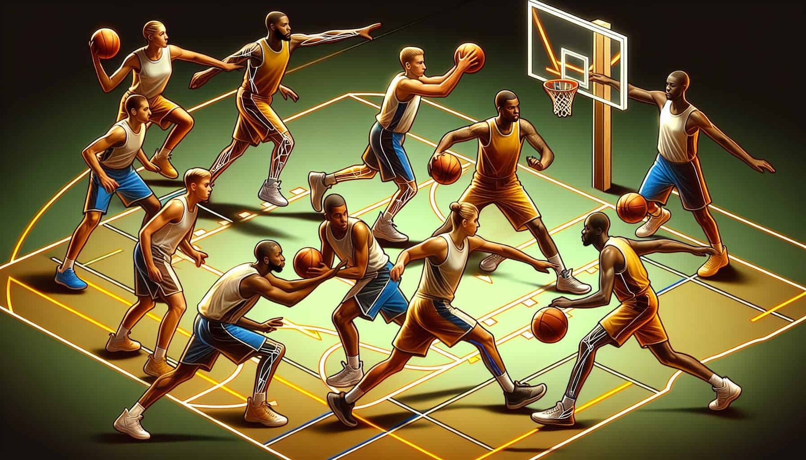 Can You Discuss The Importance Of Spacing And Ball Movement In Team Offense?