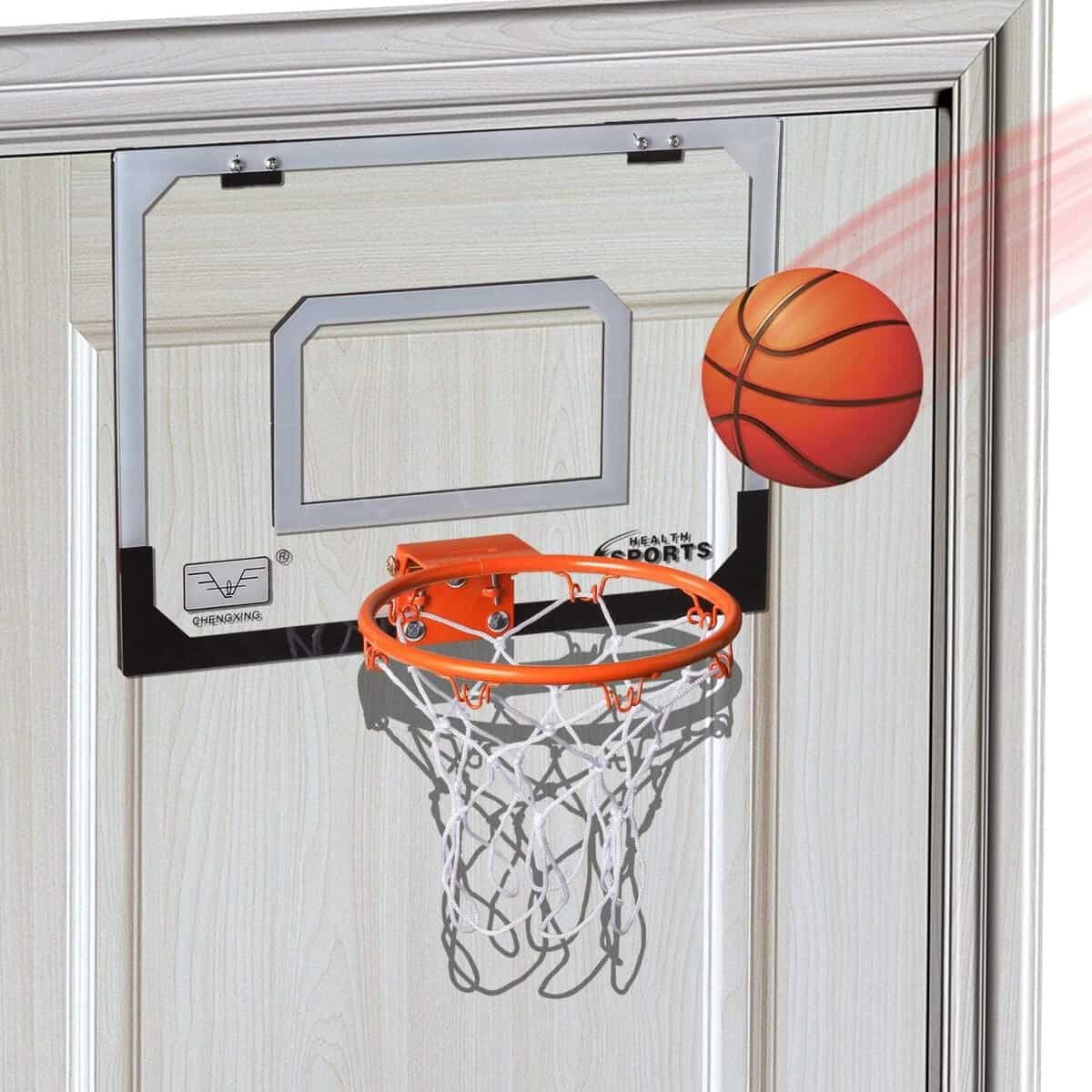 Indoor Mini Basketball Hoop for Kids Toddler Basketball All Accessories with 3 Balls Basketball Toys with Balls Gifts for Boys