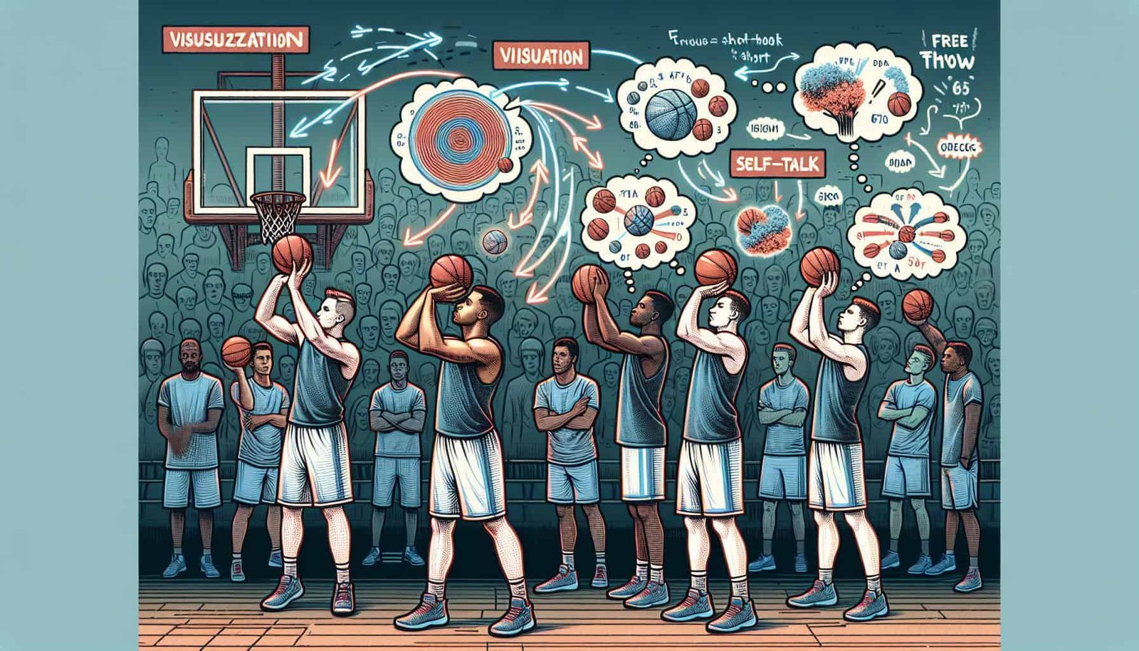 Can You Explain The Mental Aspect Of Free-throw Shooting Technique?