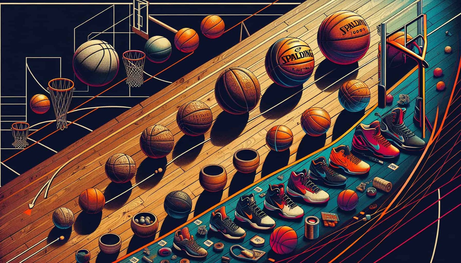 What Role Did The Spalding Basketball Play In The History Of The Sport?