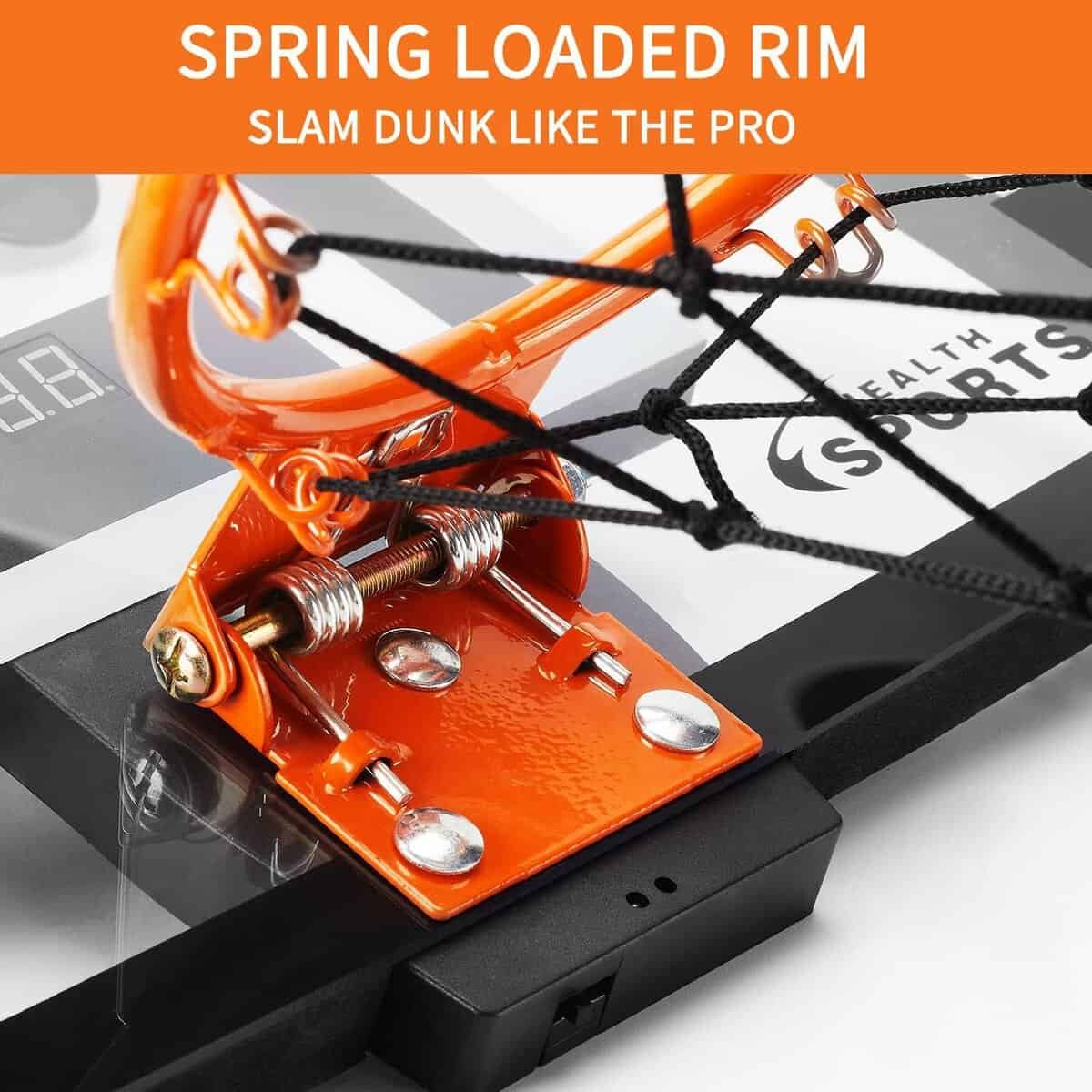 Door Basketball Hoop,Over The Door Basketball Hoop, Indoor Basketball Hoop for Door Kids Basketball Hoop Set with 3 Balls,Indoor Mini Basketball Hoop