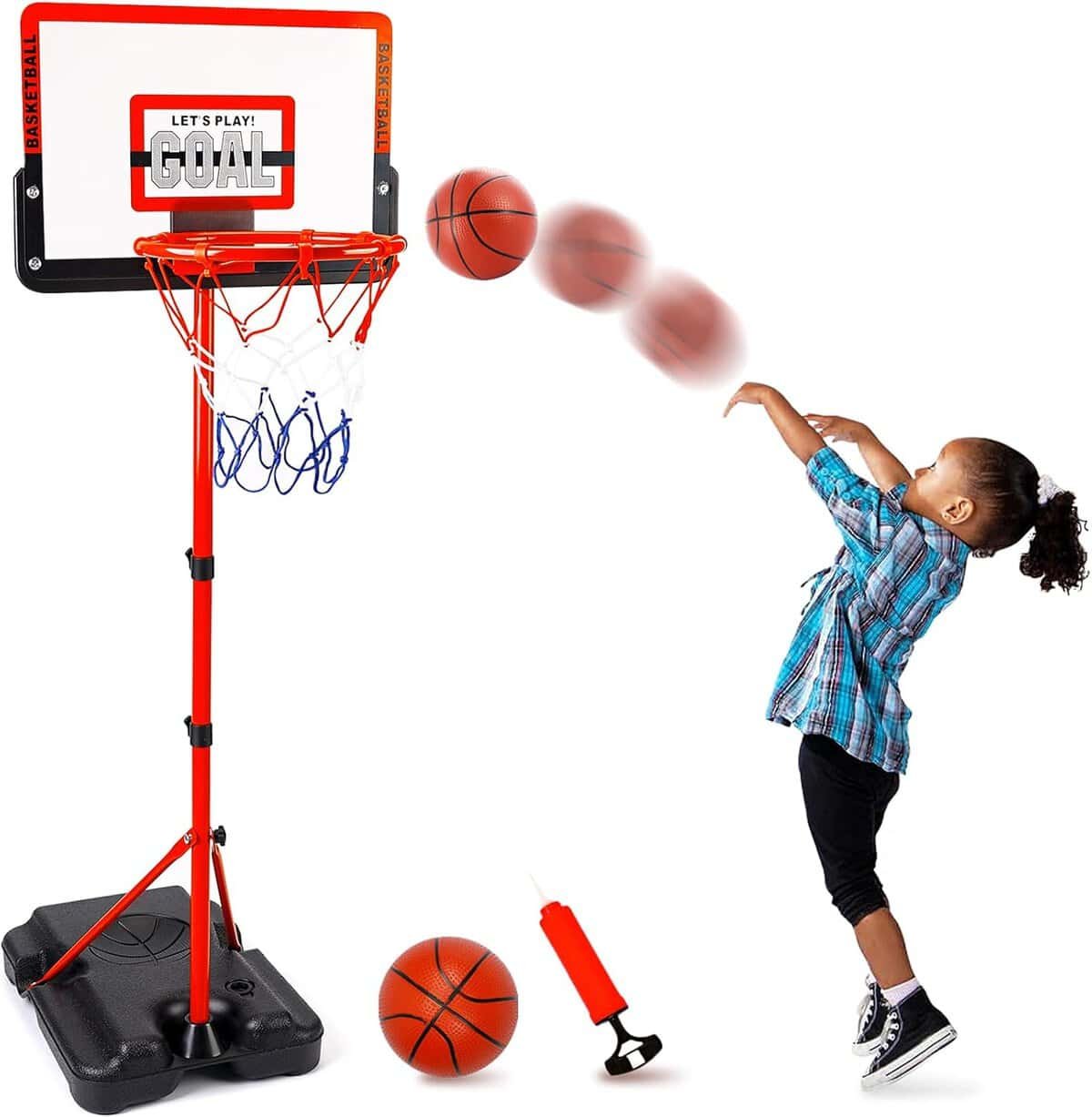 Kids Basketball Hoop Indoor Adjustable Height Review