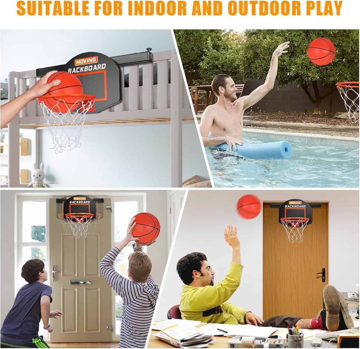 Moving Basketball Hoop Indoor for Kids and Adults Review