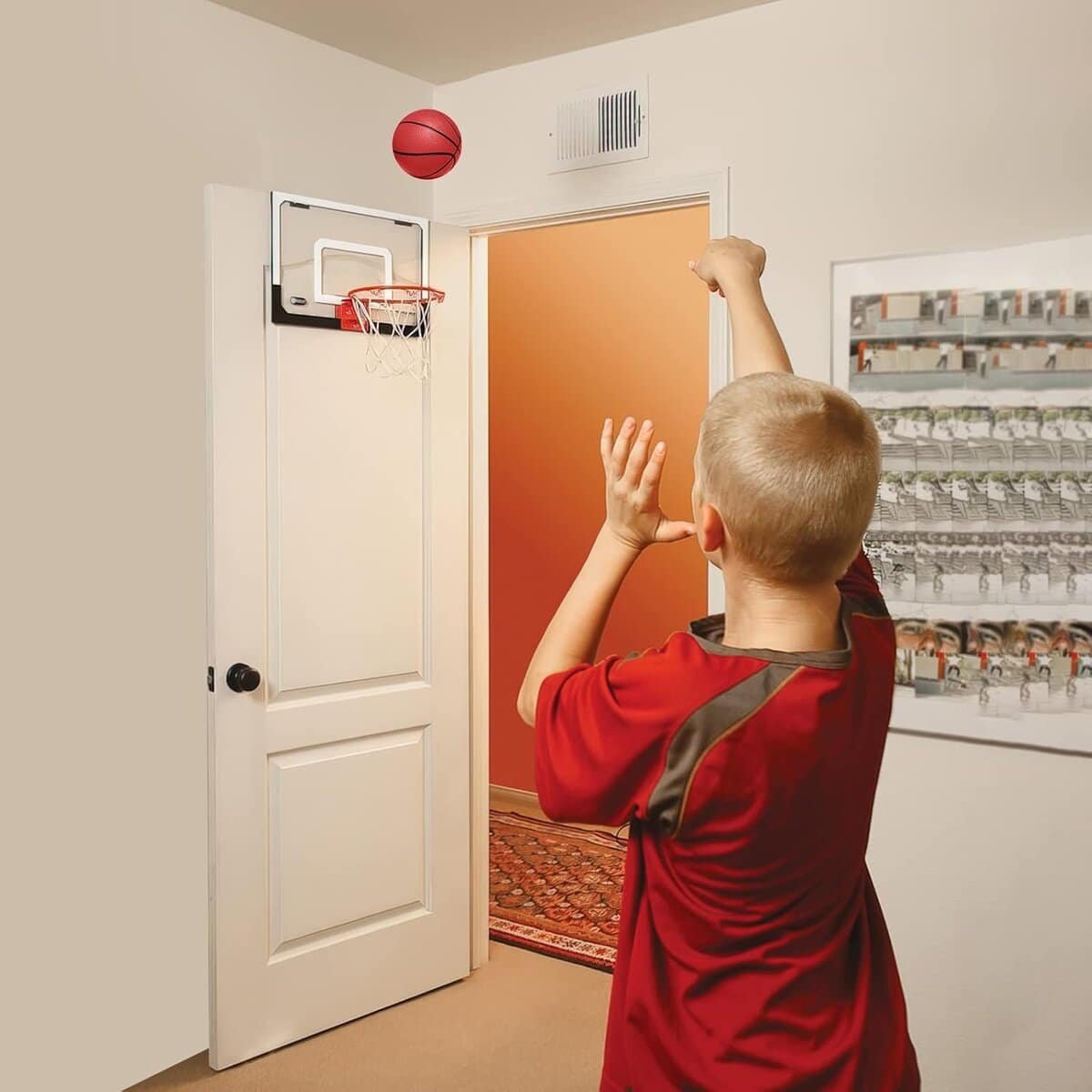 Mini Basketballs,3 Pack 6 Inch Small Basketball Set with Pump Over The Door Mini Hoop Basketball Replacement Toy for Toddlers,Kids,Teenagers for Pool,Indoors,Outdoors Mini Basketballs,3 Pack 6 Inch Small Basketball Set with Pump Over The Door Mini Hoop Basketball Replacement Toy for Toddlers,Kids,Teenagers for Pool,Indoors,Outdoors
