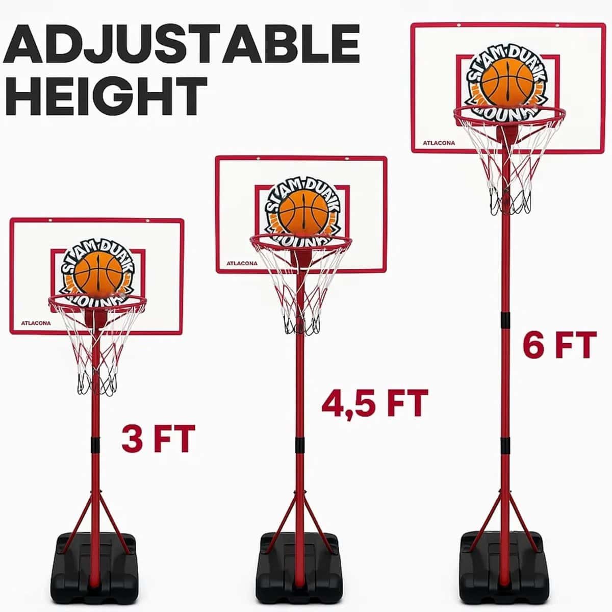 Toddler Basketball Hoop Indoor - Basketball Hoop Toddler, Adjustable Indoor Outdoor Mini Court - Christmas Birthday Gift for Ages 4-8 Includes Basketball Goal, Stand and Balls Toddler Basketball Hoop Indoor - Basketball Hoop Toddler, Adjustable Indoor Outdoor Mini Court - Christmas Birthday Gift for Ages 4-8 Includes Basketball Goal, Stand and Balls