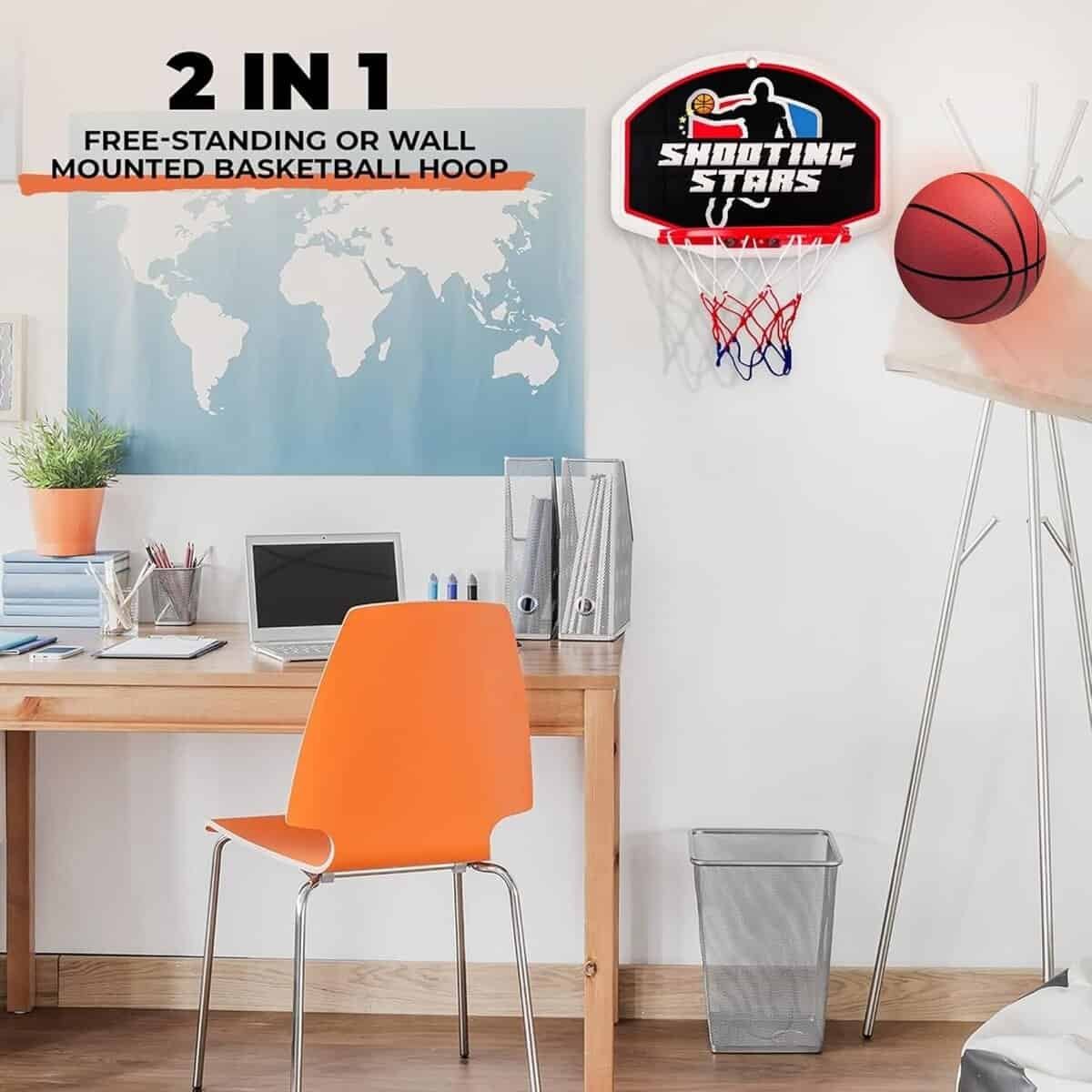 Toddler Basketball Hoop Indoor - Basketball Hoop Toddler, Adjustable Indoor Outdoor Mini Court - Christmas Birthday Gift for Ages 4-8 Includes Basketball Goal, Stand and Balls Toddler Basketball Hoop Indoor - Basketball Hoop Toddler, Adjustable Indoor Outdoor Mini Court - Christmas Birthday Gift for Ages 4-8 Includes Basketball Goal, Stand and Balls